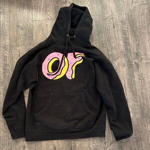 Black odd future hoodie size medium